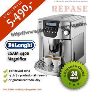 Repasovaný espresso automatický kávovar DeLonghi ESAM 4400 Magnifica