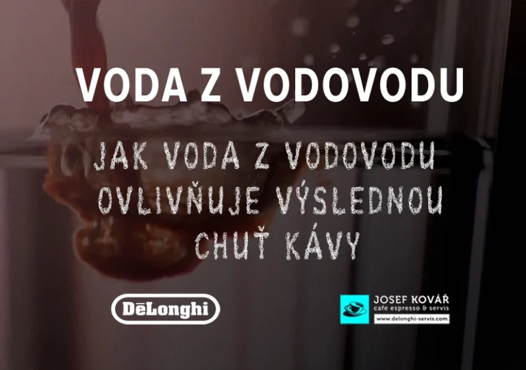 Profesionální servis kávovarů DeLonghi v Brně a Pardubicích | Opravy, náhradní díly a pronájem 3 voda z vodovodu